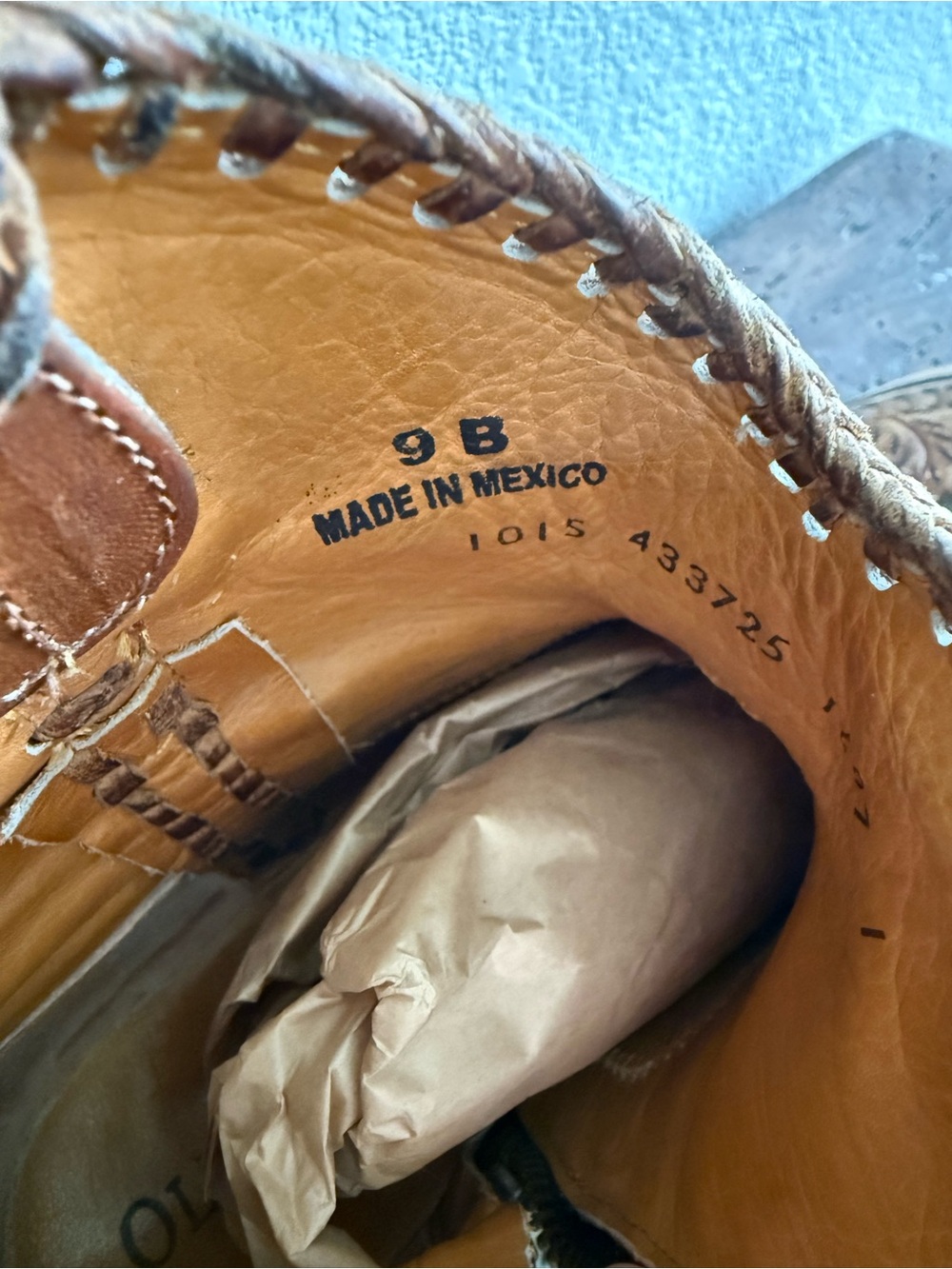 Old Gringo Polochale 7” Hand Tooled Western Boots | Size 9 - Picture 7 of 11